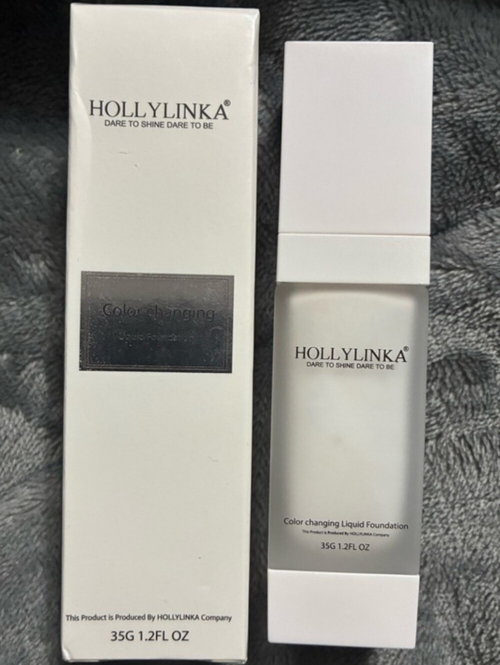 Color-Changing Liquid Foundation in SILK PORCELAUN by HOLLY LINKA
